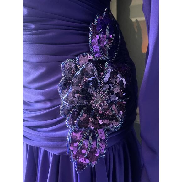 Vintage Tadashi Beaded Dress‎ - Picture 7 of 10